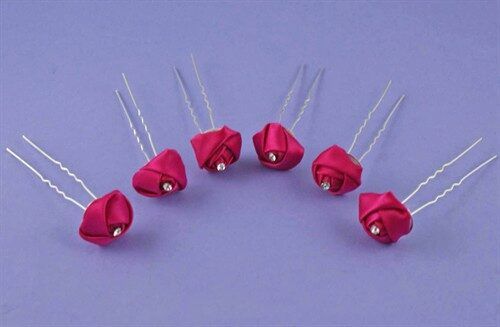 Flower Hair Pins (20p Each)