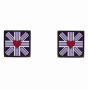 Sonia Spencer Enamelled Heart & Union Jack Cufflinks (£4.25 Each)