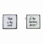 Sonia Spencer Work Is The Curse Of The Drinking Classes Cufflinks (£3.50 per pair)