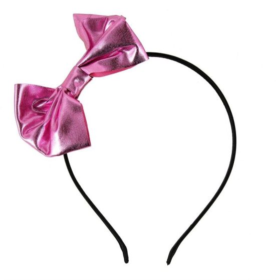 Thin Metallic Bow Alice Bands (40p Each)