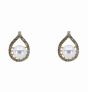 Diamante & Pearl Clip-on Earrings (£1.20 per pair)