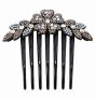 Diamante Flower Hair Comb (£1.50 Each)