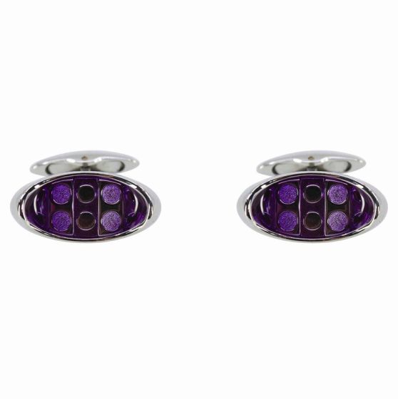 Oval Spotty Sonia Spencer Cufflinks (£3.50 Each)