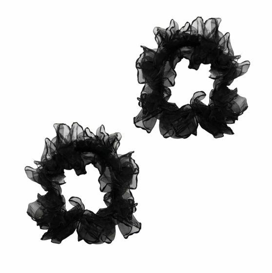 Back to school organza scrunchies.
