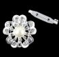 Venetti Diamante & Pearl Scarf Clips (65p Each)