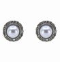 Diamante & Pearl Clip-on Earrings (£1.05 per pair)