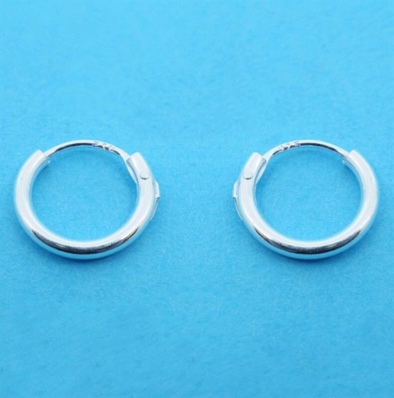 Silver Mini Hoop Earrings