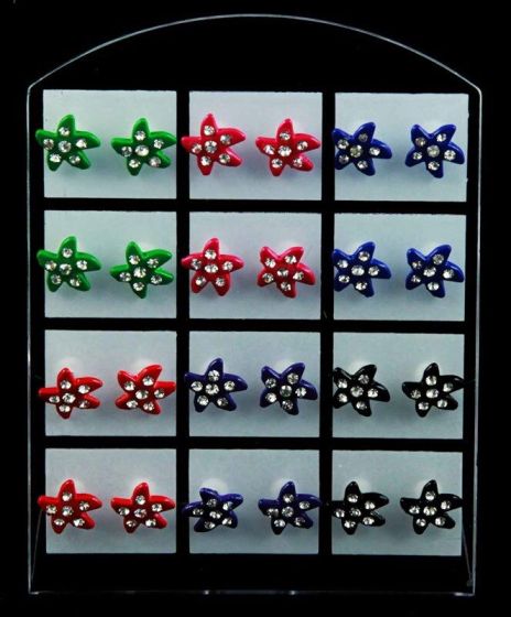 Assorted Starfish Stud Earring Stand (20p per pair)
