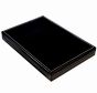 Black Leatherette Slim Line Necklace Box