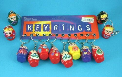 Russian Doll Style Keyrings