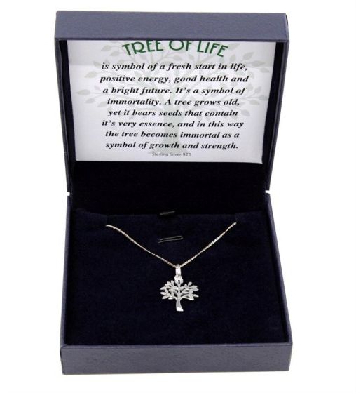 Silver Tree of Life Pendant Gift Offer