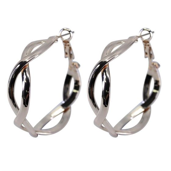 Venetti Twisted Hoop Earrings (75p Each)