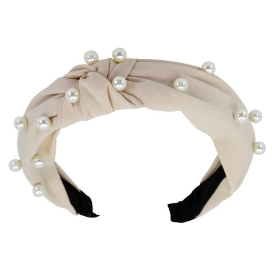 Wide Pearl Alice Band (£1.40 Each)