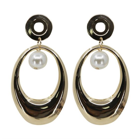 Venetti Pearl Pierced Drop Earrings (80p Per Pair)
