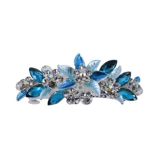Diamante Floral French Clips (£1.20 Each)