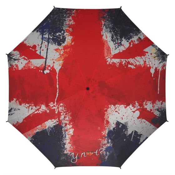 Long Painted Union Jack Umbrella