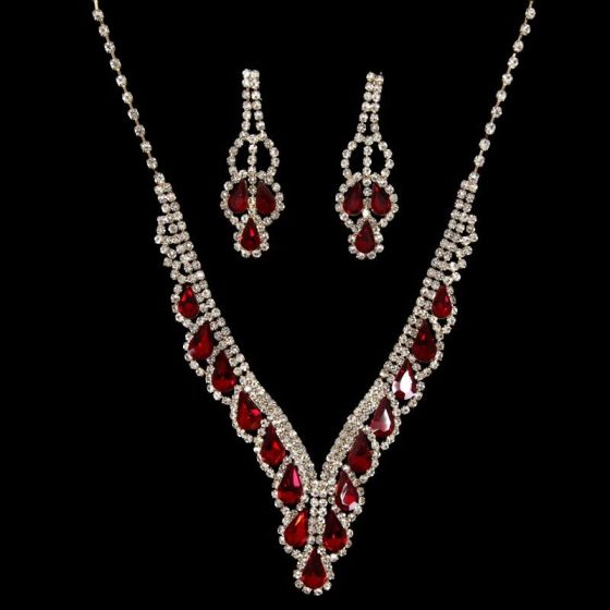 Venetti Diamante Necklace & Drop Earrings Set (£3.60 Each)