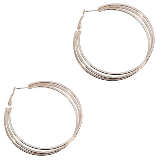 Pierced Hoop Earrings (35p per pair)