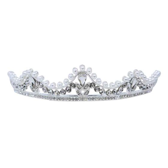 Diamante & Pearl Tiara (£7.50 Each)