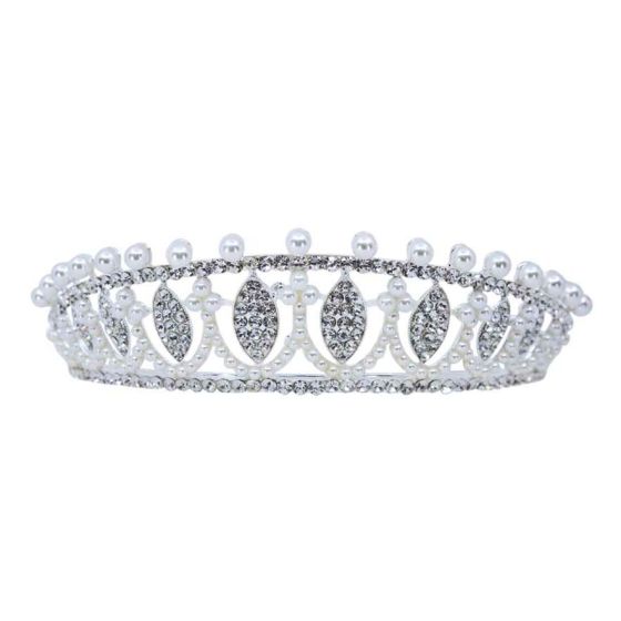 Diamante & Pearl Tiara (£9.95 Each)