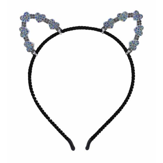 Diamante Heart Cat Ears (£1.20 Each)