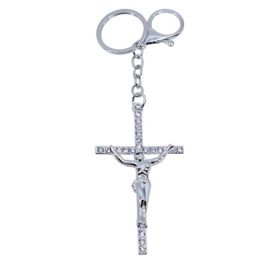 Diamante Cross Bag Charm (£1.50 Each)