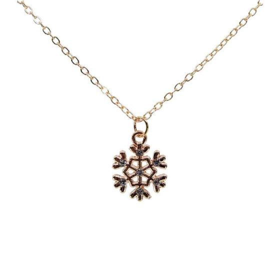 Diamante Snowflake Pendant (75p Each)