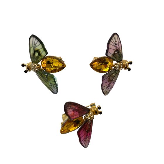 Gold Colour Plated Insect Brooch ( £1.40 Each )