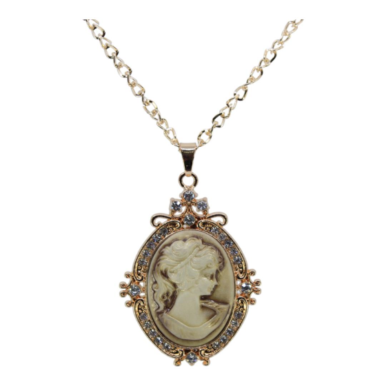 Diamante Cameo Pendant (£1.20 Each)