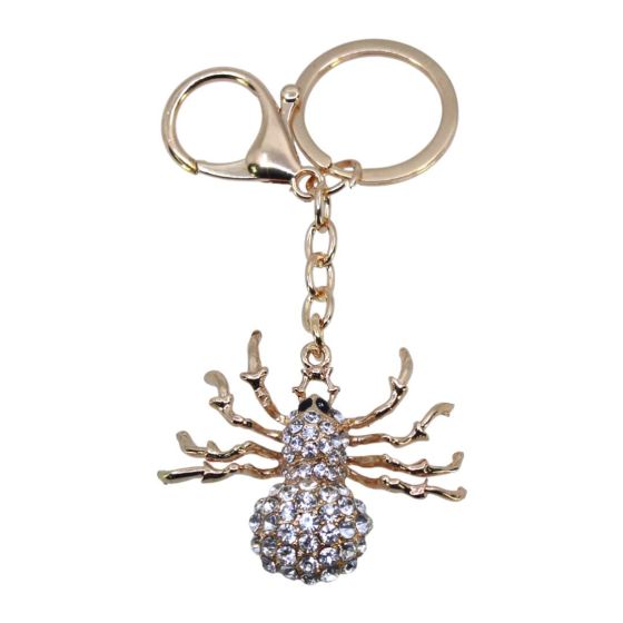 Diamante Spider Bag Charm (£1.50 Each)