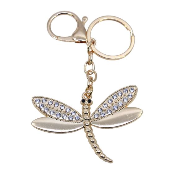 Diamante Dragonfly Bag Charm (£1.50 Each)