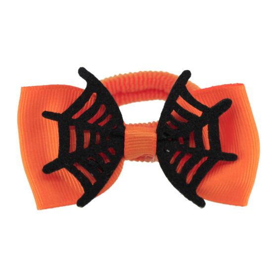 Halloween Spider Web Bow Ponios (£0.45 per card)