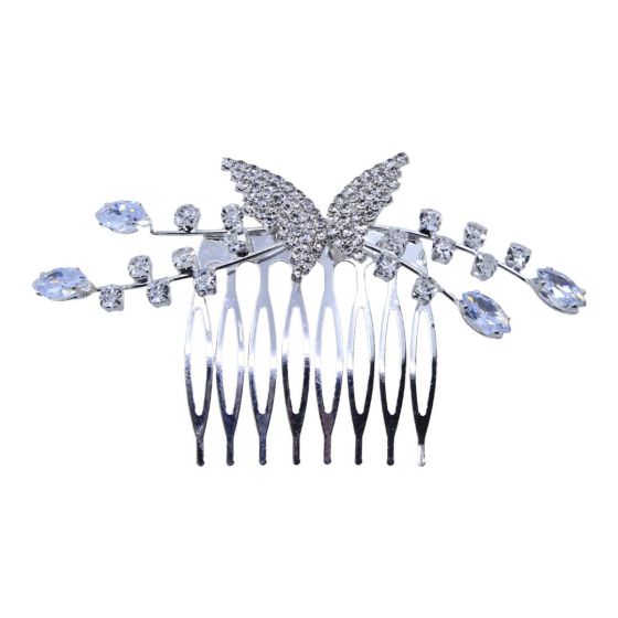 Diamante Butterfly Comb (£1.80 Each)