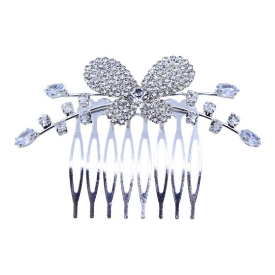 Diamante Butterfly Comb (£1.80 Each)