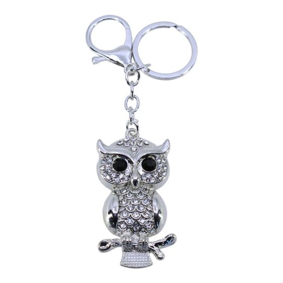 Diamante Owl Bag Charm (£1.50 Each)