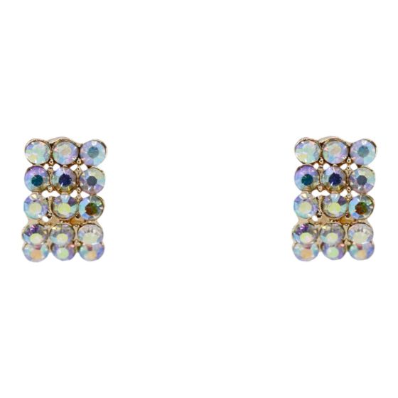 Diamante Clip-on Earrings (£1.20 per pair)