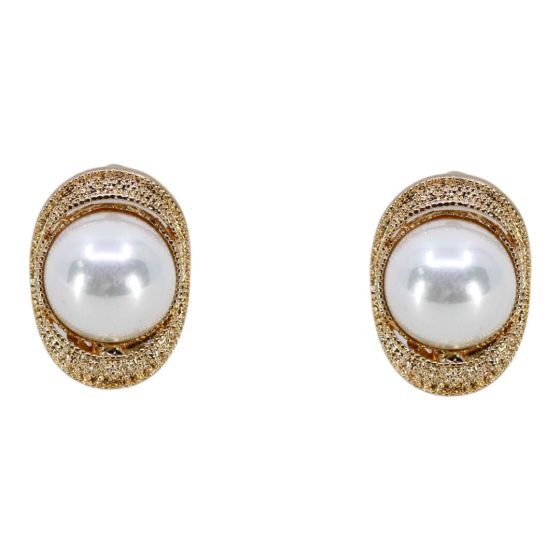 Pearl Clip-on Earrings (£1 per pair)