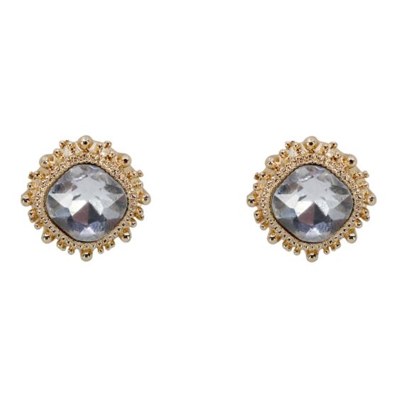 Diamante Clip-on Earrings (£1.20 per pair)