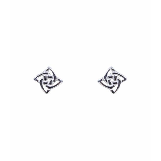 Silver Celtic Stud Earrings (£2.30 per pair)