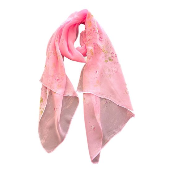 Ladies New silk Feel Chiffon scarf (£1.75 Each )