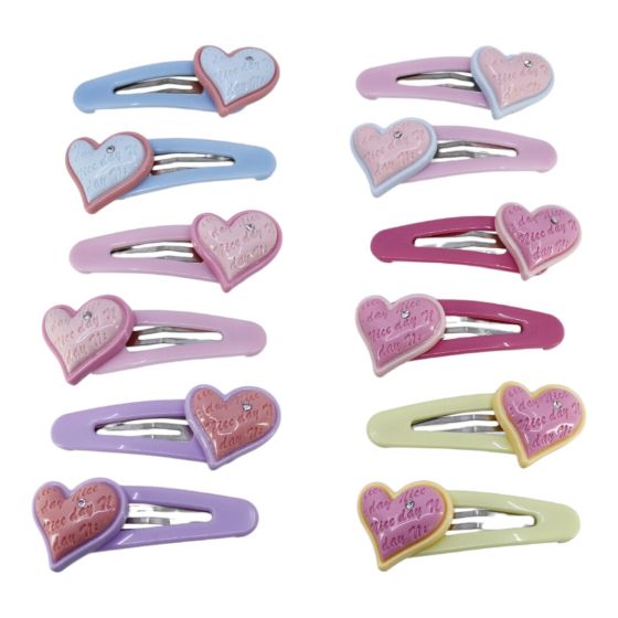 Assorted Girls Heart Bendies (£0.33p per card)