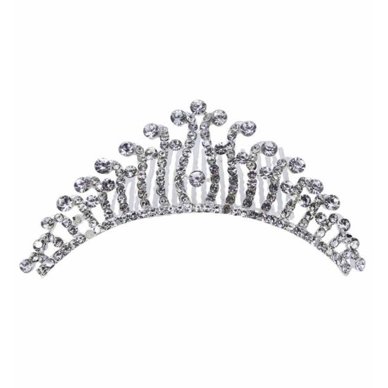 Diamante Comb Tiara 