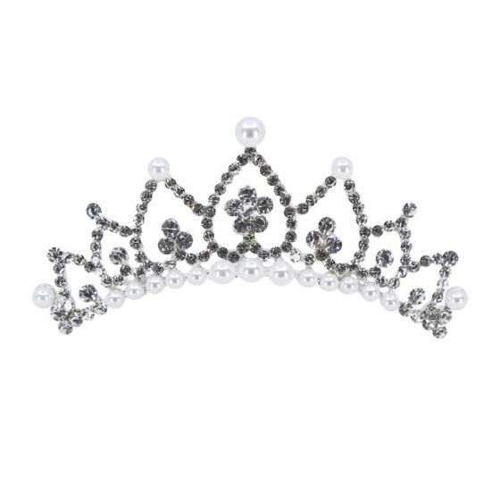 Diamante & Pearl Comb Tiara (£1.95 Each)