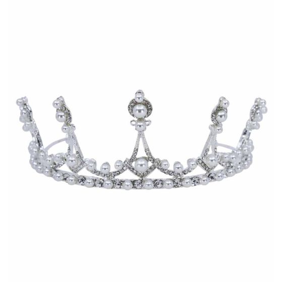 Diamante & Pearl Tiara (£5.95 Each)