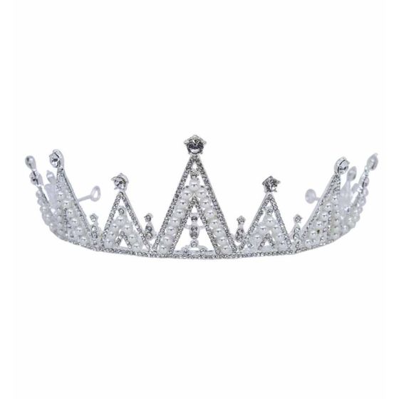 Diamante & Pearl Tiara (£9.95 Each)