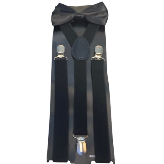 Men's Formal Braces And Bow Tie Set (£1.95 Per Set )