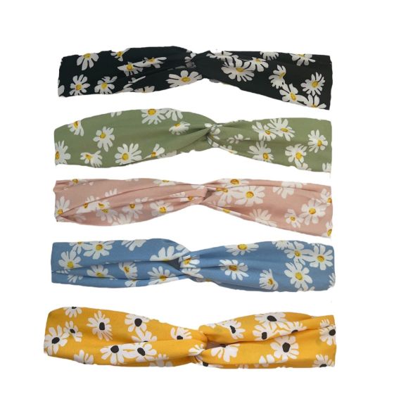 Girls/Ladies Daisy Stretch Headbands (£0.70 Each )