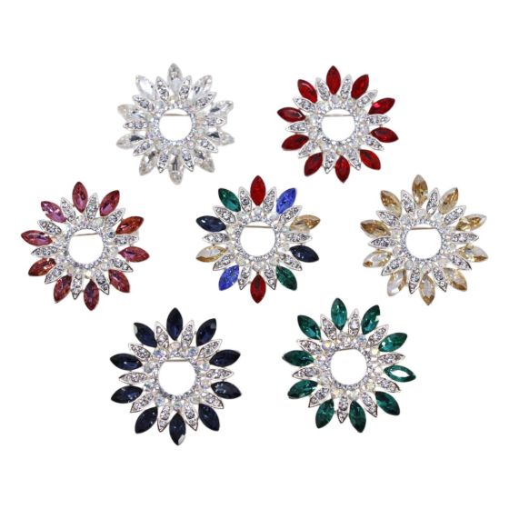 Diamante Brooch (£1.30 Each)