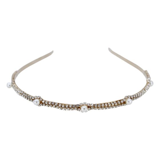 Diamante & Pearl Headband (£0.90p Each)