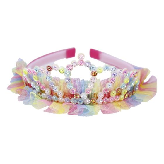 Girls Multicolour Dress Up Tiara (Approx. 50p Each)